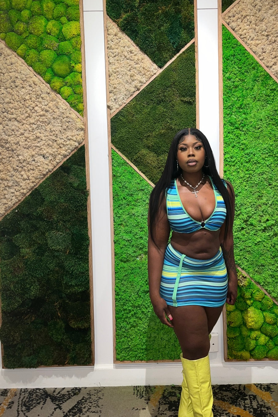 “lucky” skirt set