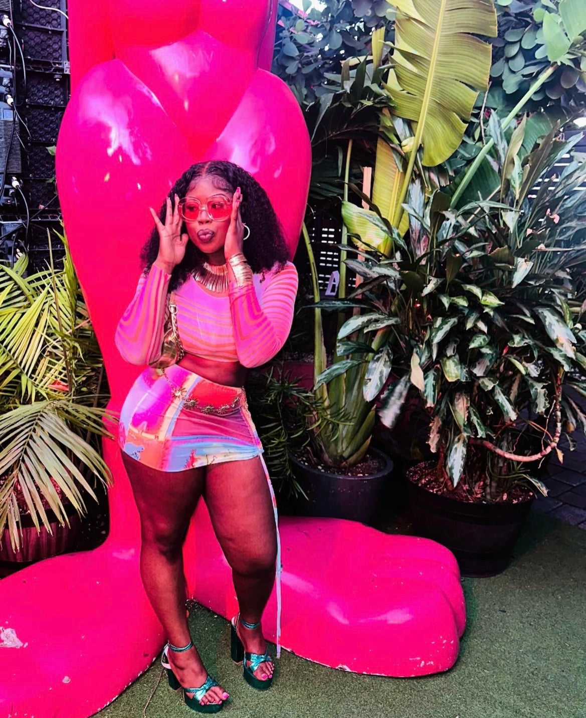 “havana” skirt set