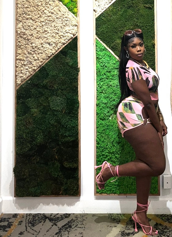 “sunset” skirt set